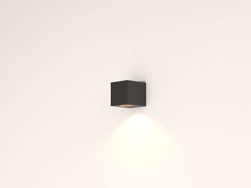 [TAL-175476] Blox Single Beam 230V 2700K Mains Dimmable Black + Gold