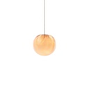 Bocci 84.1m* Random Single pendant, Ø19mm round white canopy - 300 cm cable