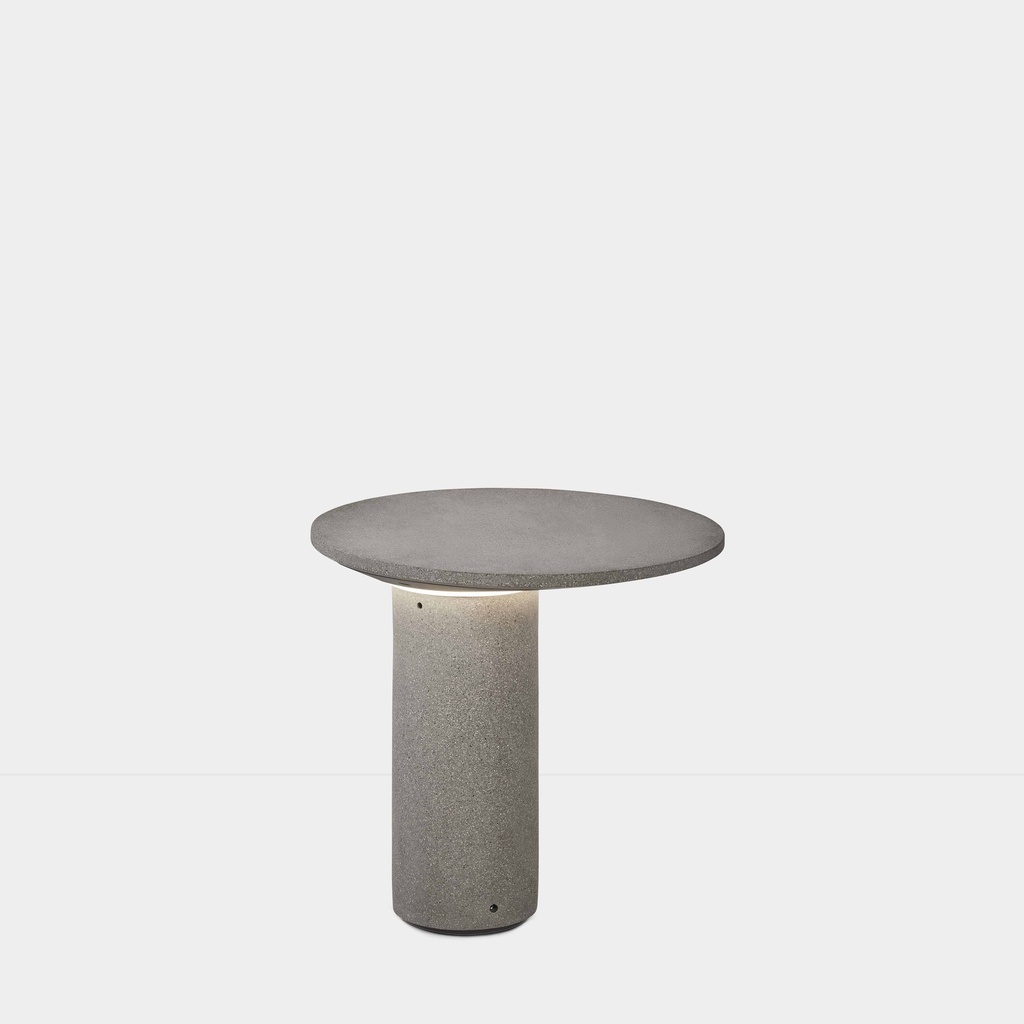 [LC4-55-E087-DC-CL] Bollard IP66 Moal 455mm LED 16.3W LED warm-white 3000K ON-OFF Cement 729lm