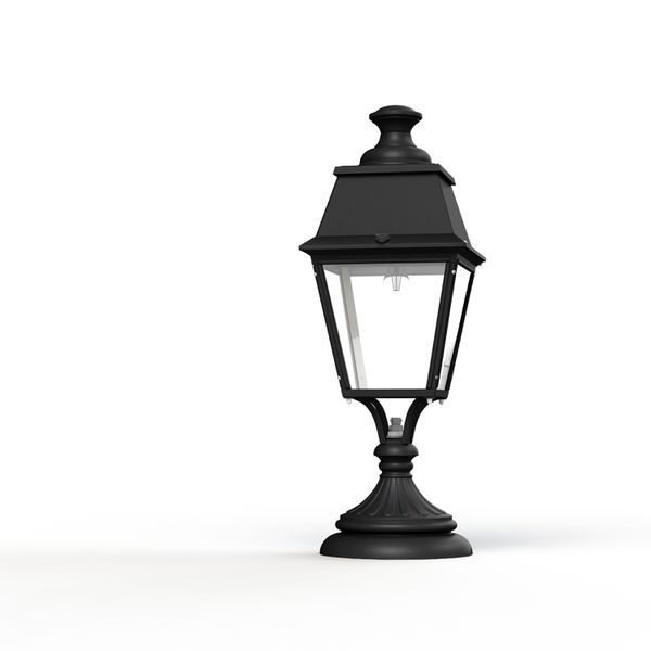 [RGP-104215000] Borne Avenue 4 N°6 E27 clair Noir foncé 000