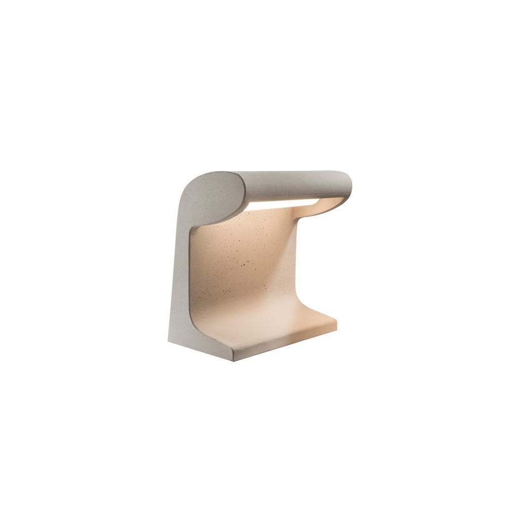 [NEM-BBP LDW 23] Borne Béton Petite outdoor IP44 - concrete - LED 3000K