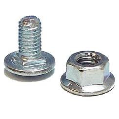 [KHN-FLM 6x12 F] Bout en moer, M6*12mm, hot-dip