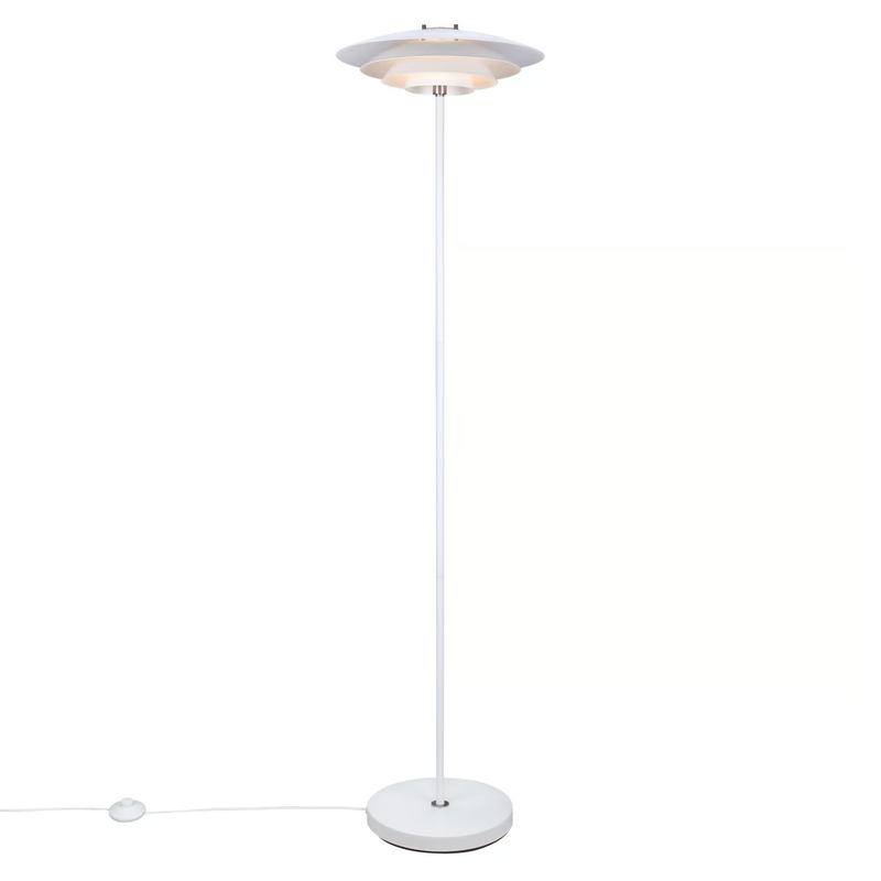 [NDL-2213494001] Bretagne 38 - Vloerlamp - Wit - G9