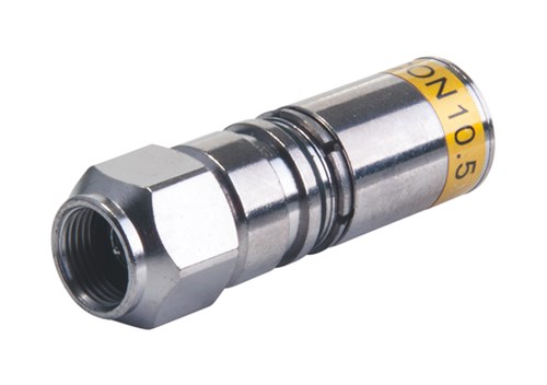 CABELCON F COMPRESSIE CONNECTOR VOOR RG11 COAX KABEL