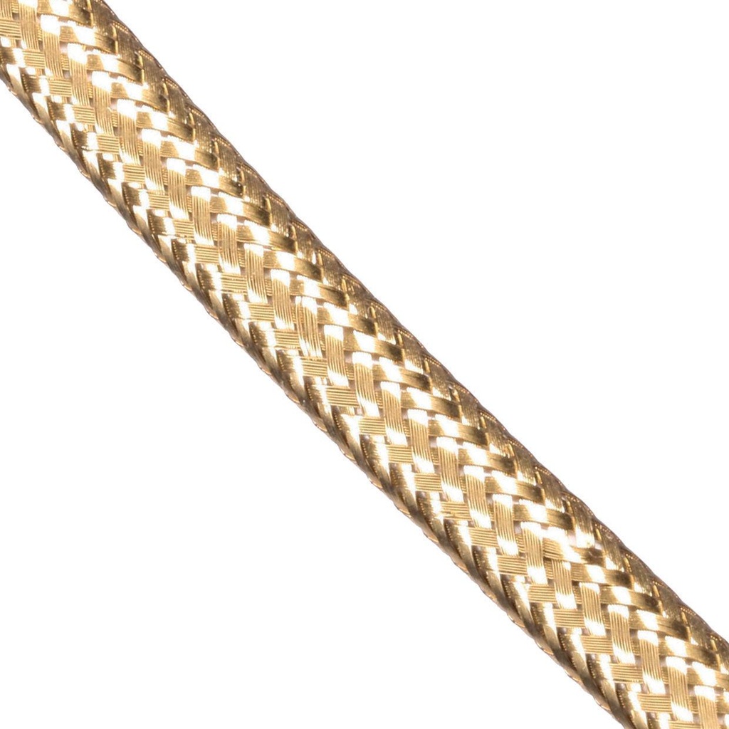 CABLE kabel - textielkabel 3x0,75 /m brass