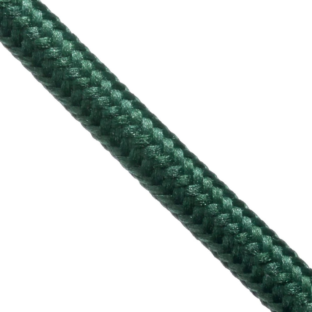 CABLE kabel - textielkabel 3x0,75 /m donkergroen
