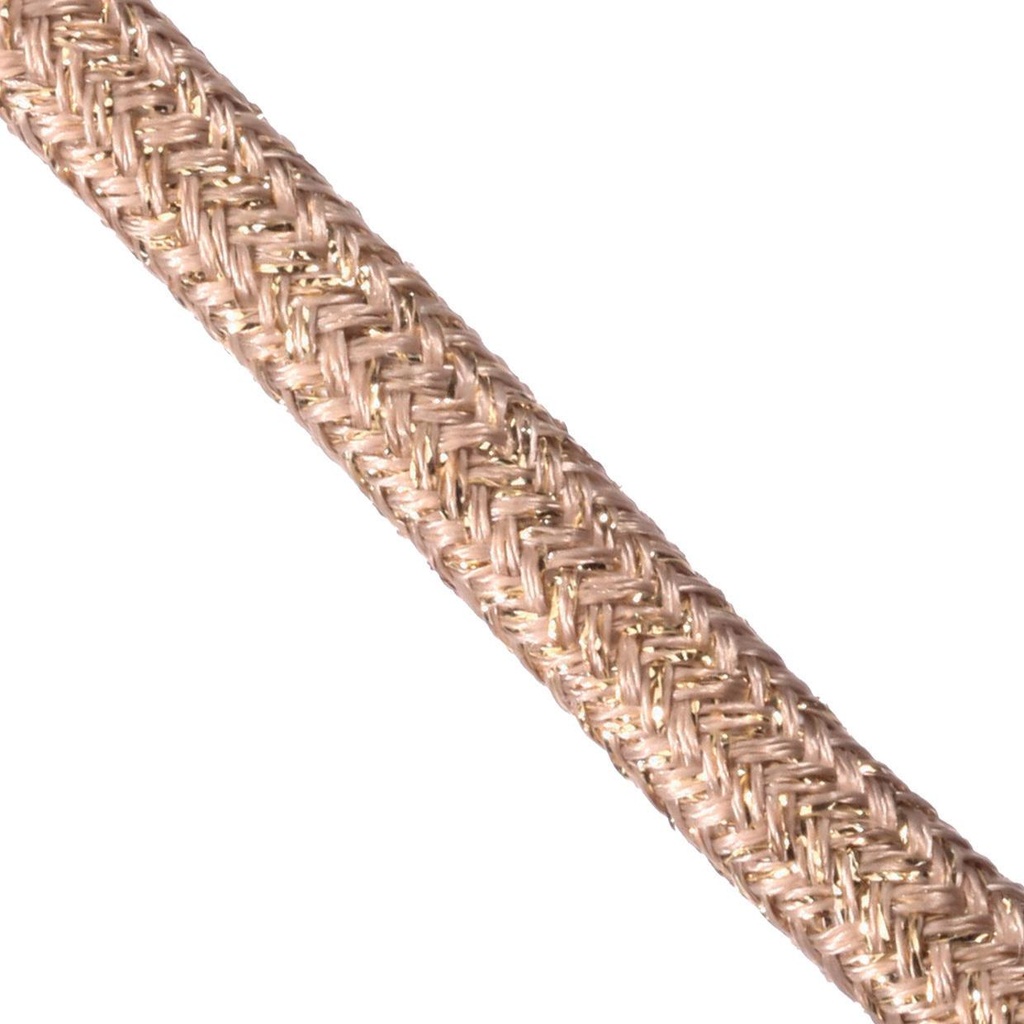 [PSM-TXG.TXG4] CABLE kabel - textielkabel 3x0,75 /m glitter gold