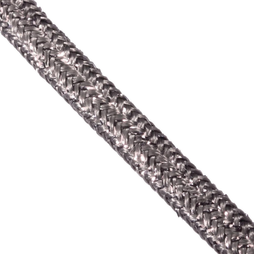 CABLE kabel - textielkabel 3x0,75 /m glitter grey