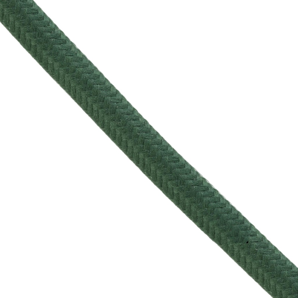 CABLE kabel - textielkabel 3x0,75 /m groen