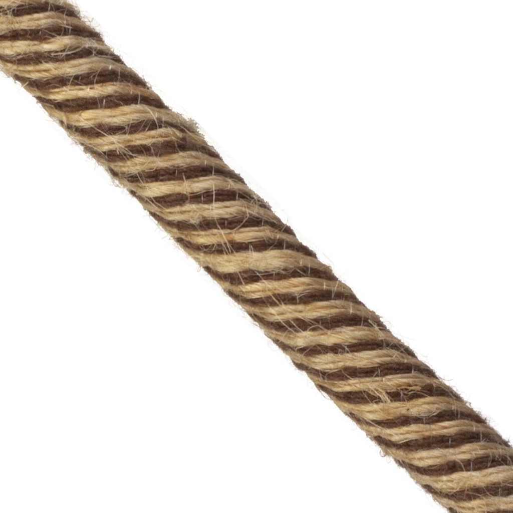 [PSM-TXSTRIP.TX17] CABLE kabel - textielkabel 3x0,75 /m jute/katoen