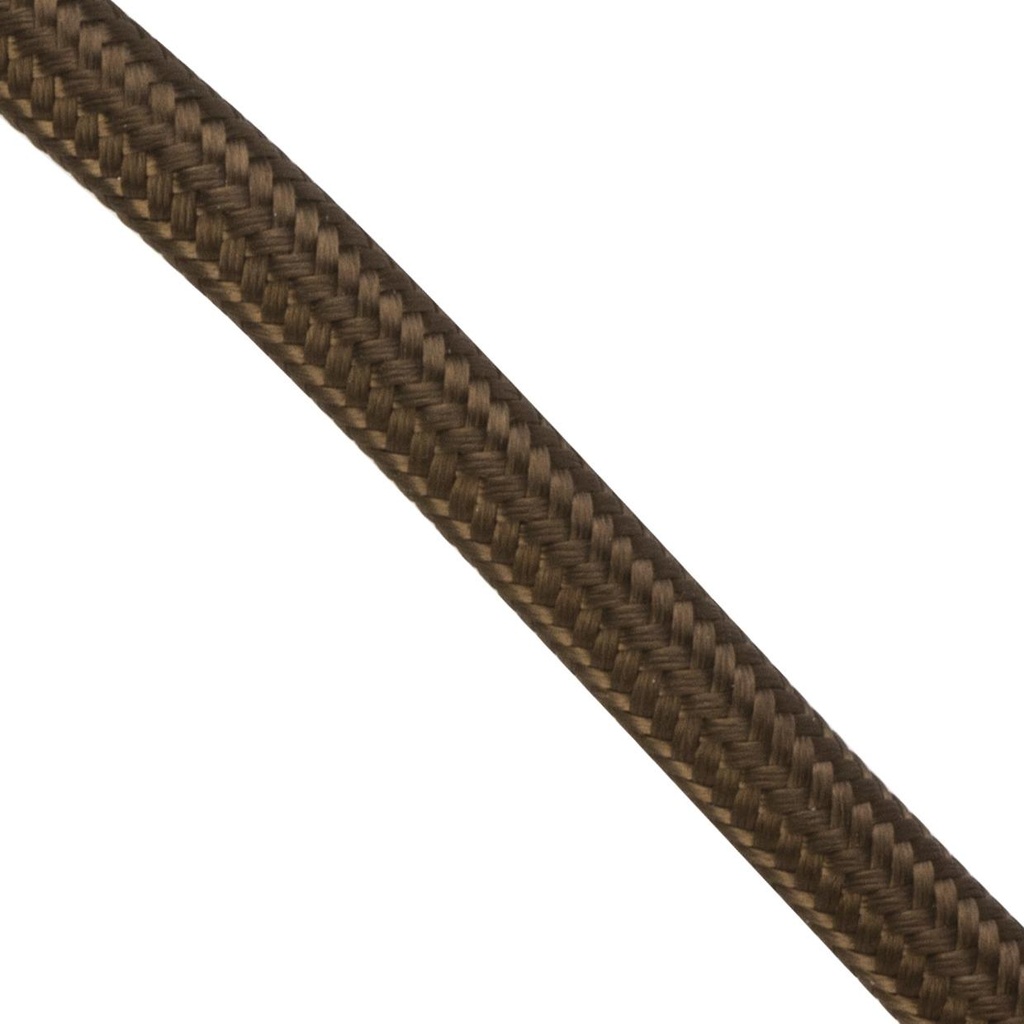 CABLE kabel - textielkabel 3x0,75 /m mokka