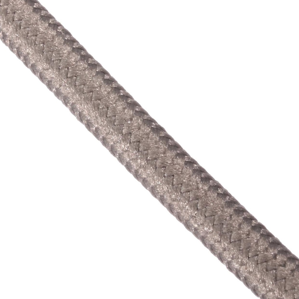 CABLE kabel - textielkabel 3x0,75 /m mouse grey