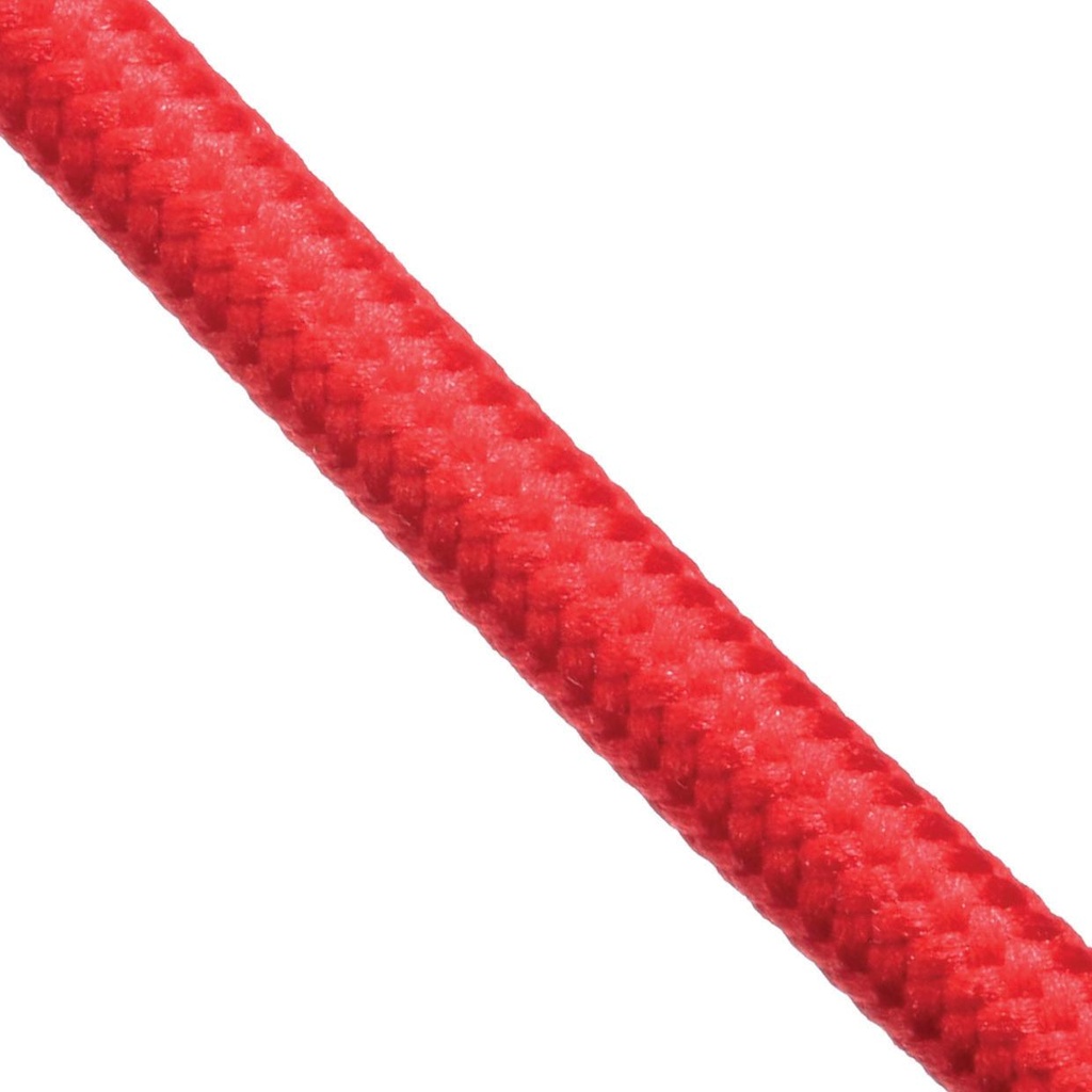 CABLE kabel - textielkabel 3x0,75 /m red