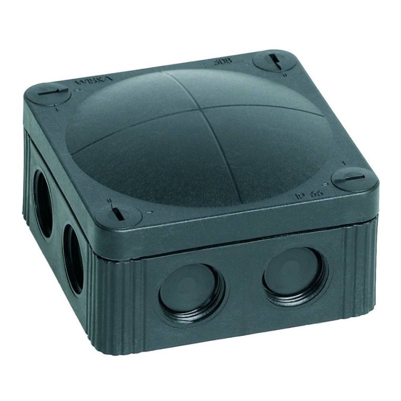 [VDE-10060581] COMBI 308 BK - Aansluitdoos 4mm²