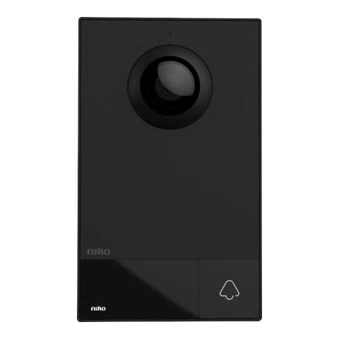 [NIK-510-31001] COMPACTE 2-DRAADS VIDEOBUITENPOST