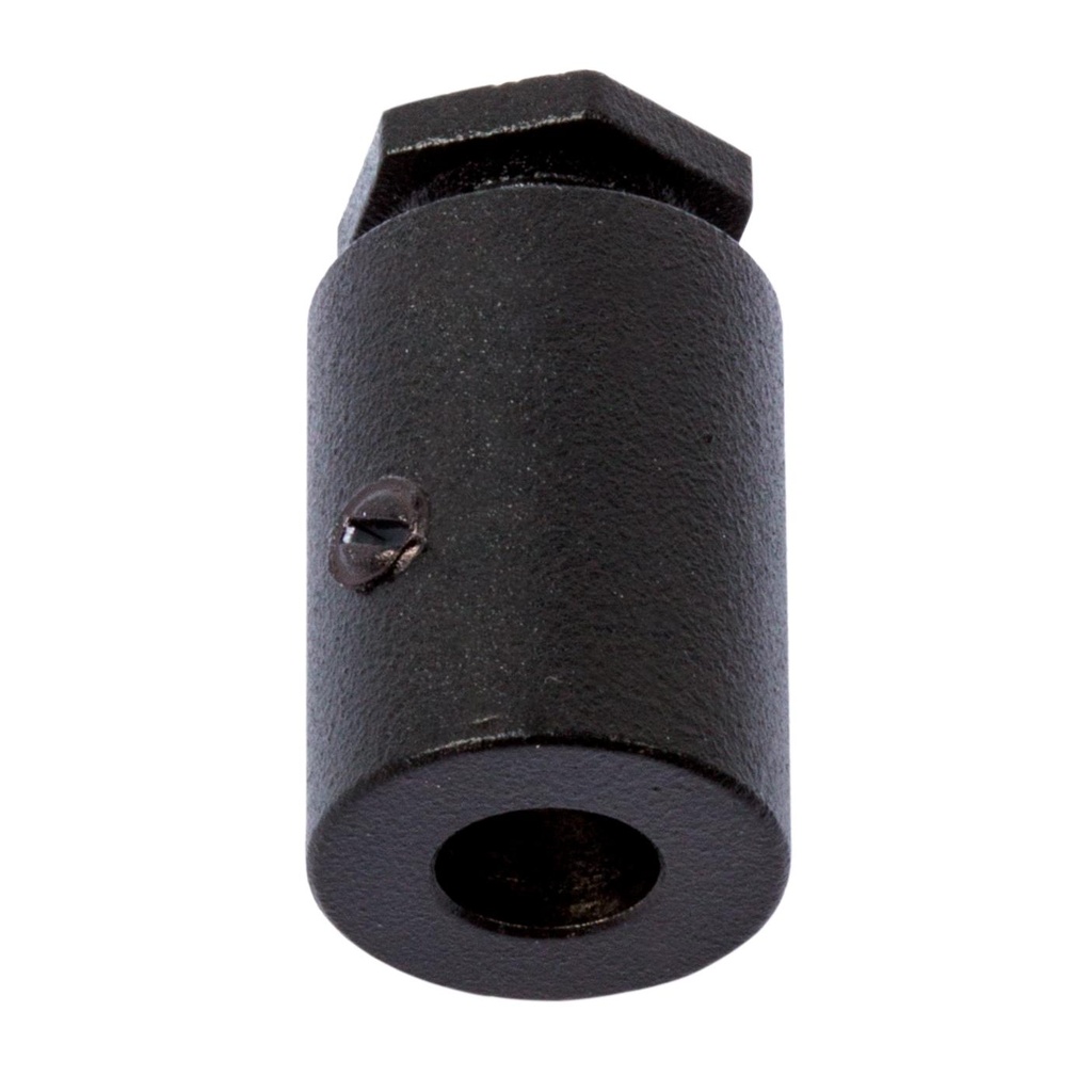 [PSM-P039.2M] CONNECTOR accessoires voor hanglamp - trekontlasting voor kabel max. Ø6,5 mm zwart textuur