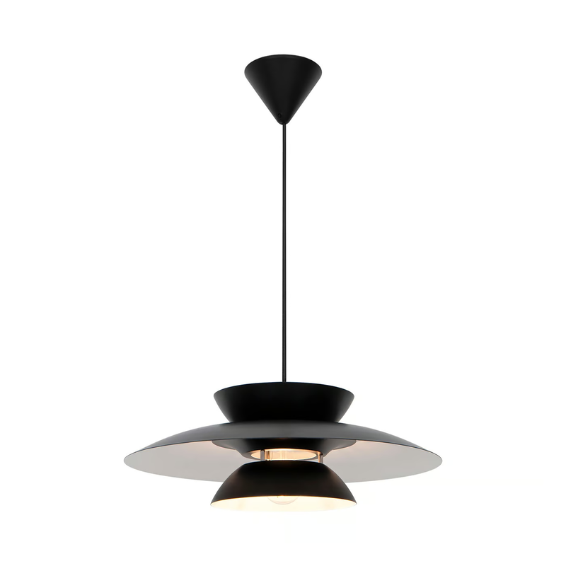 Carmen 45 - Hanglamp - Zwart - E27