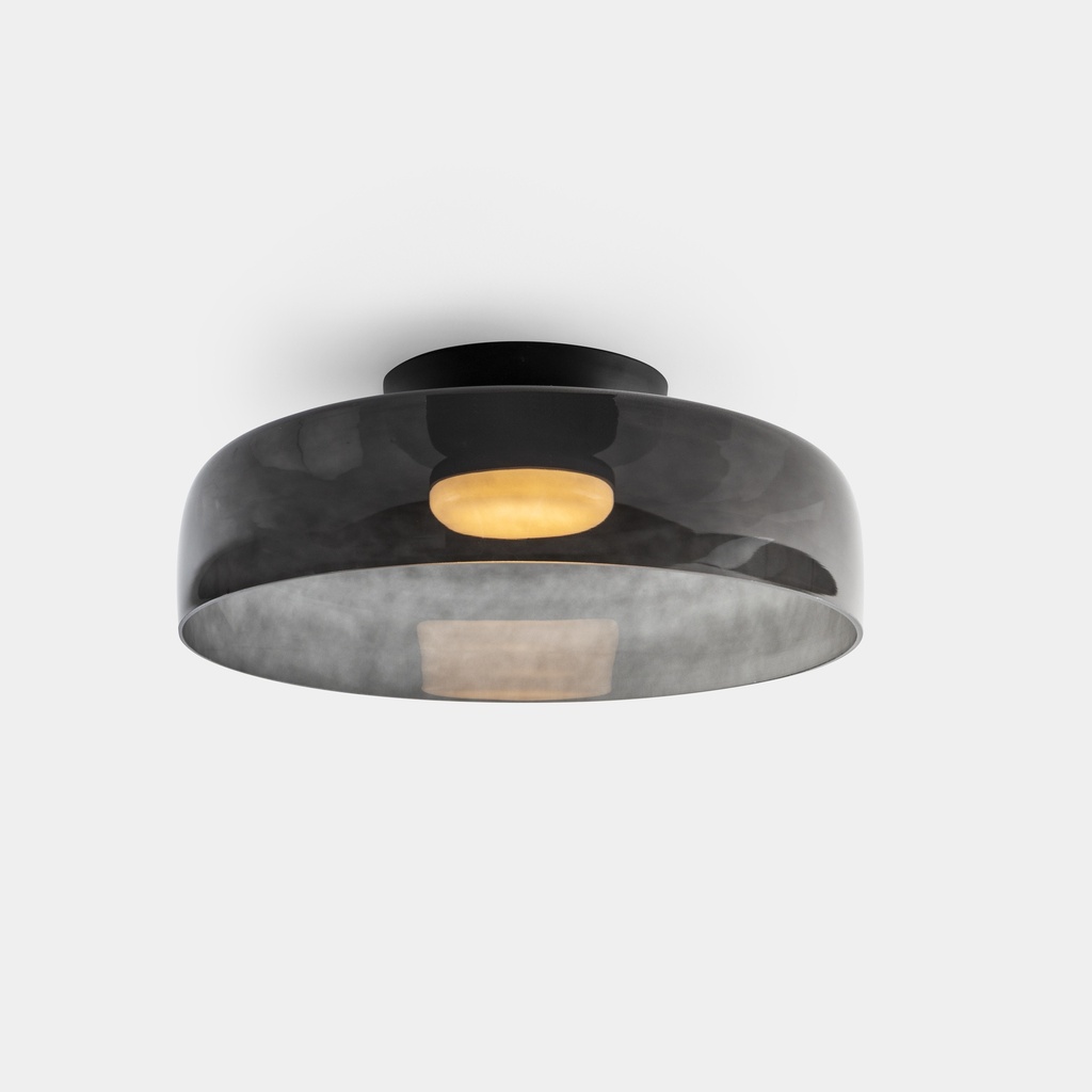 [LC4-15-A133-05-12] Ceiling fixture Levels Ceiling 1 Body Ø420mm LED 28W SW 2700-3000-4000K PHASE CUT Black 2035lm