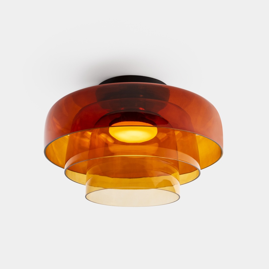 [LC4-15-A136-05-15] Ceiling fixture Levels Ceiling 3 Bodies Ø420mm + Ø320mm + Ø220mm LED 28W SW 2700-3000-4000K PHASE CU