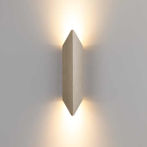 Chival Wall Up/Down 292 2x LED 2700K Trailing Edge DI Silver Bronze Brushed Anodised
