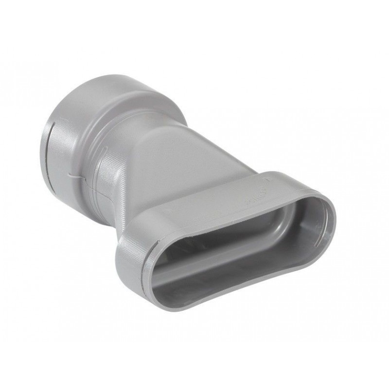 [ZHN-990322013] ComfoTube 90/75 - Overgang ComfoTube 90-75/ComfoFlat 51 - recht