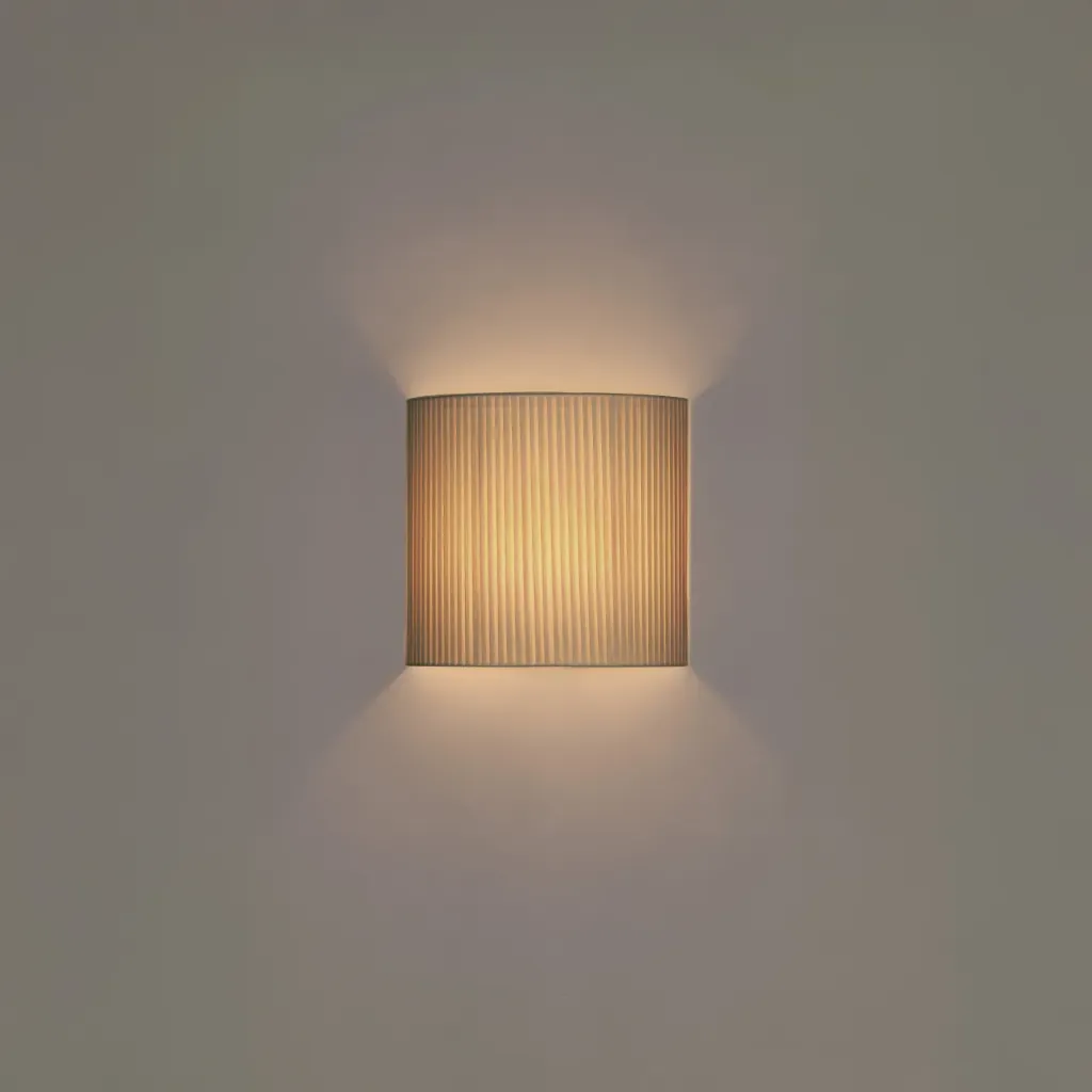 [SNC-COMWA02] Comodín: Structure: Chrome-plated. Lampshade: Natural ribbon.