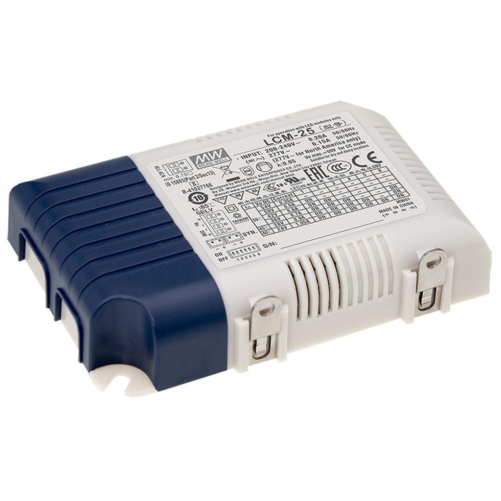 [LUM-LCM-25BLE] Constant current - AC/DC - IP20 - 25W - with built-in Casambi Bluetooth and push dimming function