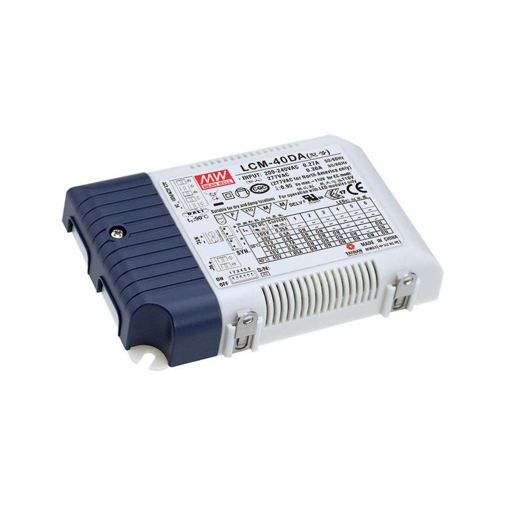 [LUM-LCM-40DA2] Constant current - AC/DC - IP20 - 40W - with built-in DALI-2 interface and push dimming function
