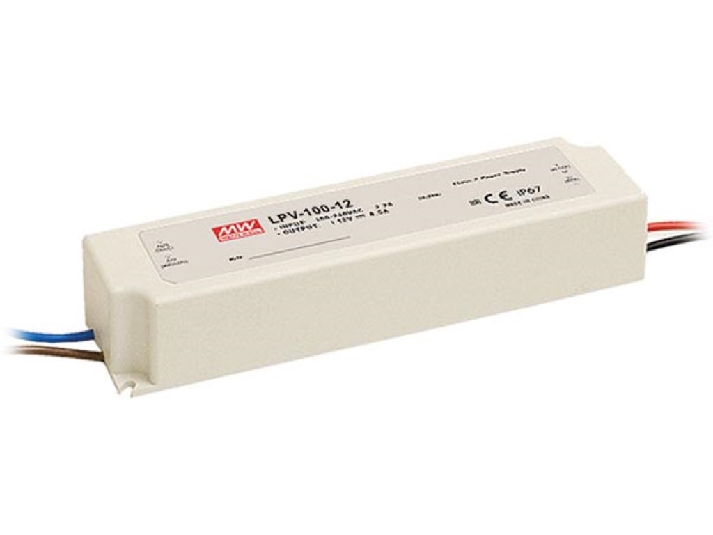 [LUM-LPV-100-12] Constant voltage - AC/DC - 12V - 102W - IP67