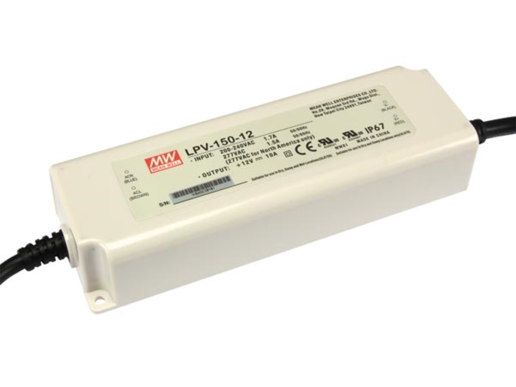 [LUM-LPV-150-12] Constant voltage - AC/DC - 12V - 120W - IP67