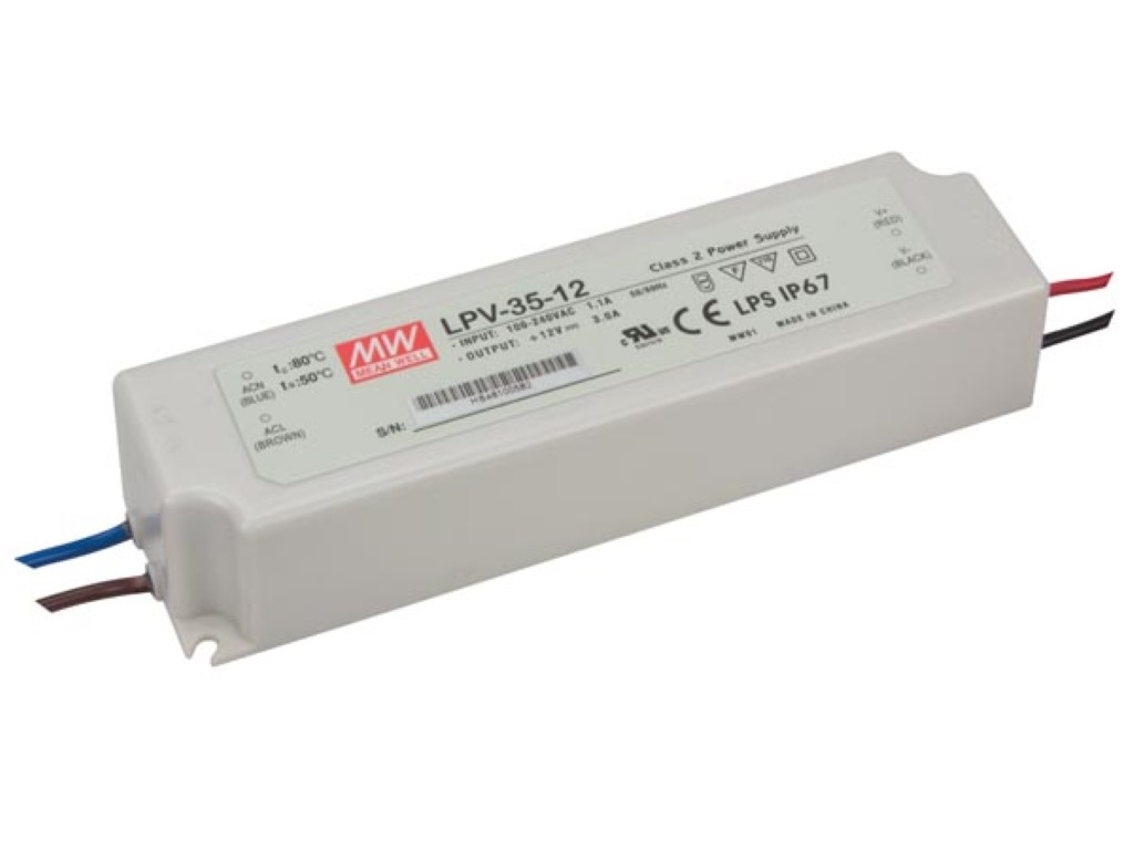 [LUM-LPV-35-12] Constant voltage - AC/DC - 12V - 36W - IP67