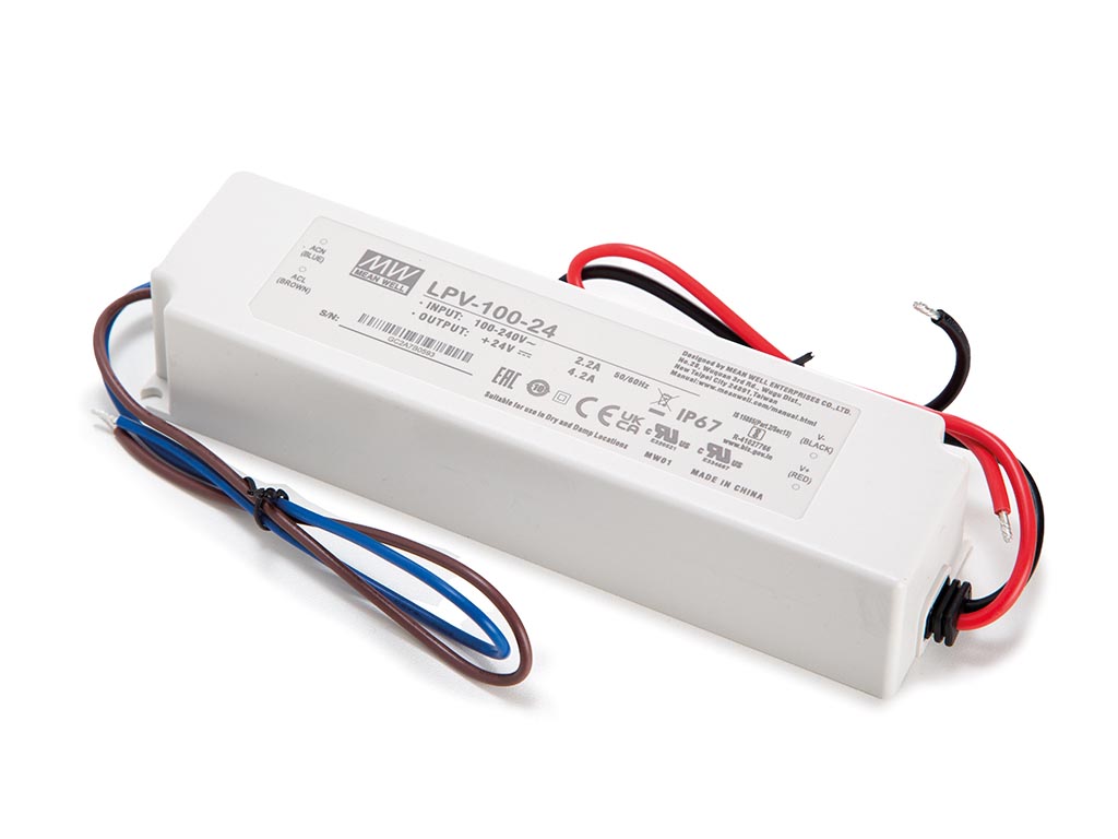 [LUM-LPV-100-24] Constant voltage - AC/DC - 24V - 100,8W - IP67