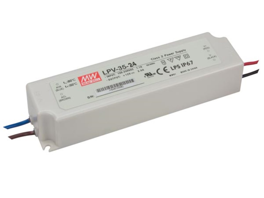 Constant voltage - AC/DC - 24V - 36W - IP67
