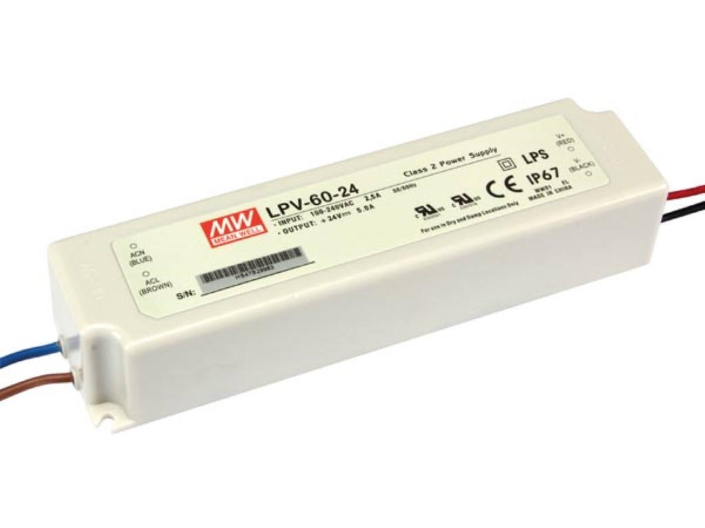 [LUM-LPV-60-24] Constant voltage - AC/DC - 24V - 60W - IP67
