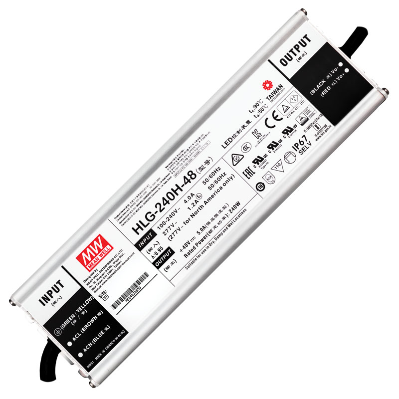 [LUM-HLG-240H-48] Constant voltage - AC/DC - 48V - 240W - IP67