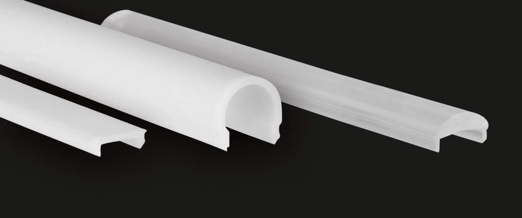 [UNI-L691R2M] Cover 200 cm rond - opaal