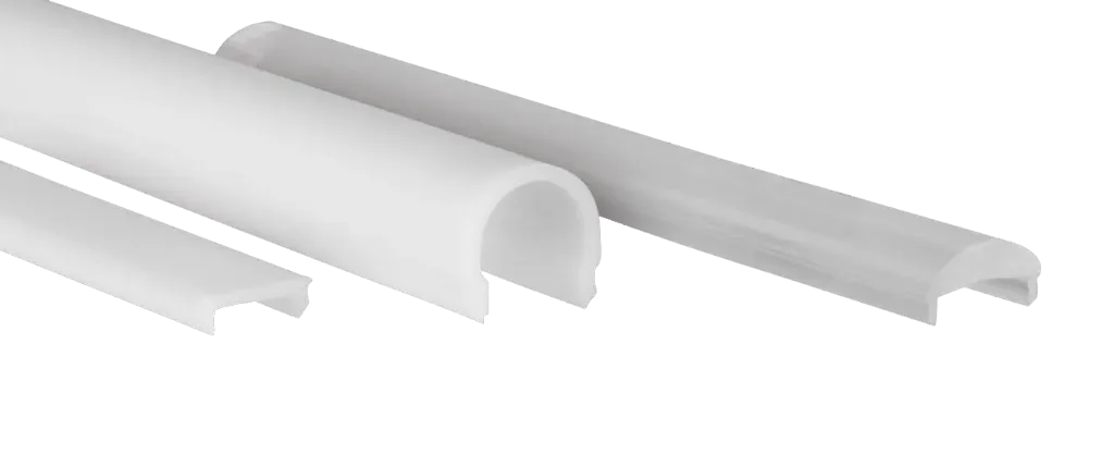 Cover 200 cm rond - opaal
