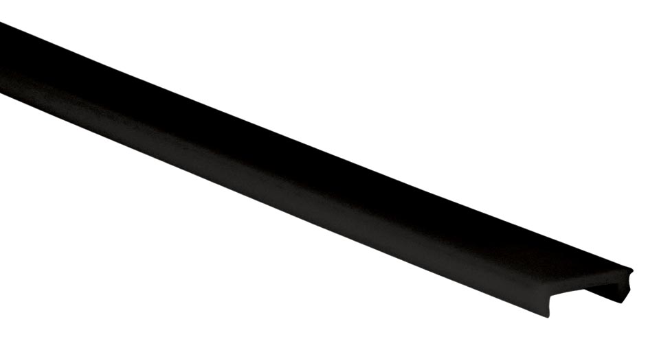 Cover 200 cm vlak - zwart