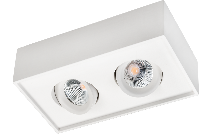 [SG-902548] Cube Lux 2x wit 2700K Fase afsnijding