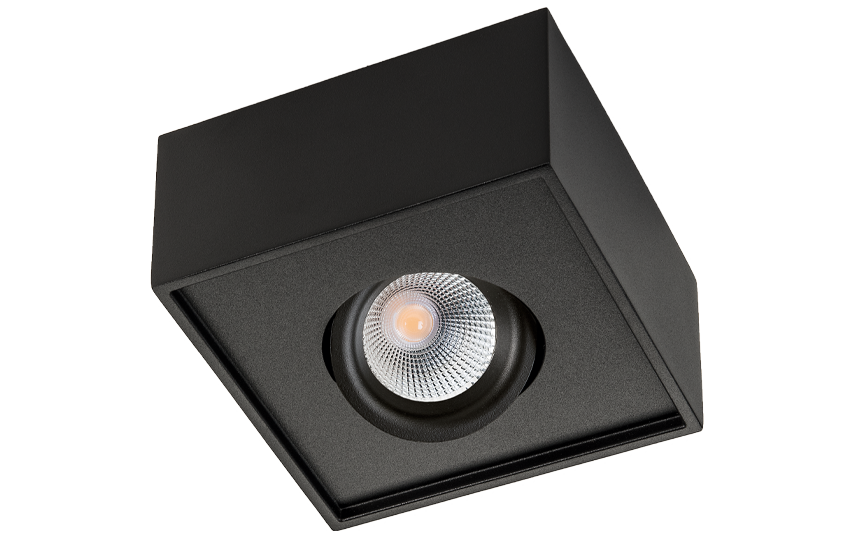 [SG-902545] Cube Lux zwart 2700K Fase afsnijding