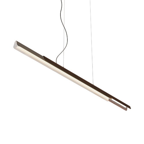 DALA LINEAR (2700 K) Dark grey + wood