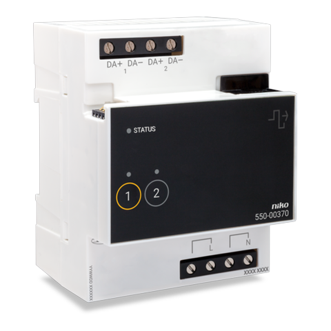 [NIK-550-00370] DALI-2-ADRESSEERBARE MODULE, 2 KANALEN