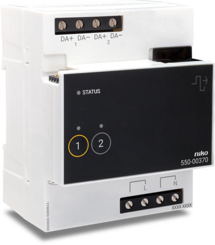 DALI-2-ADRESSEERBARE MODULE, 2 KANALEN