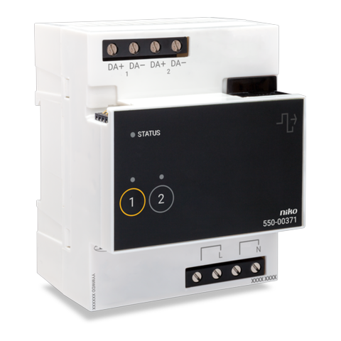 [NIK-550-00371] DALI-2-BROADCASTMODULE, 2 KANALEN