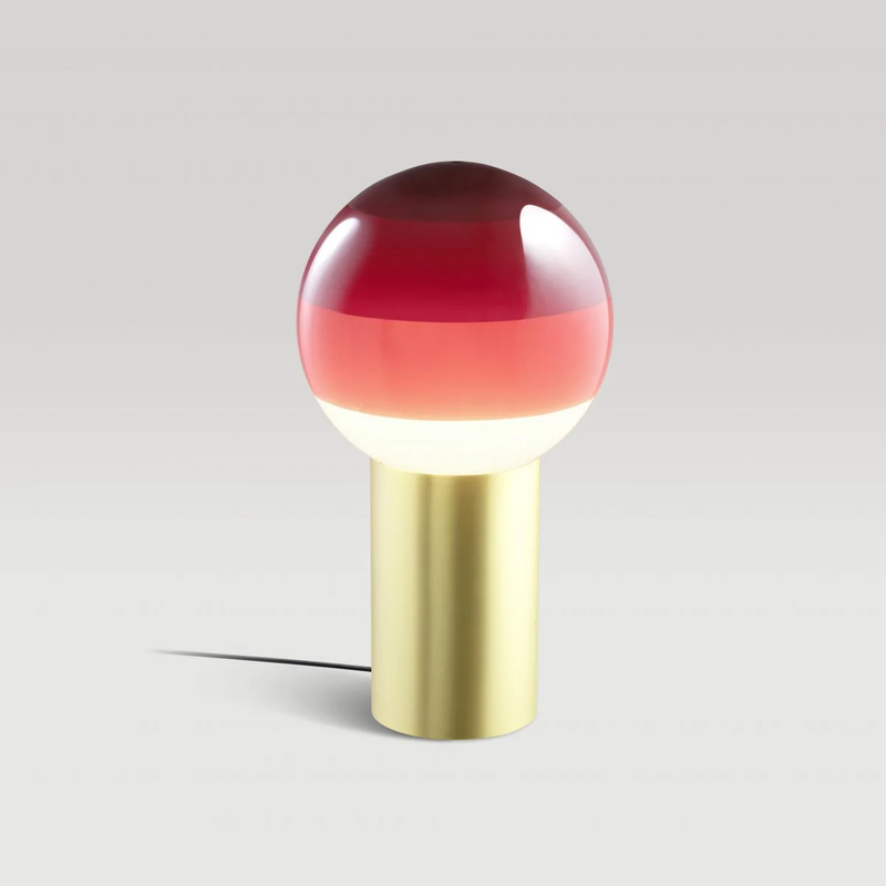 DIPPING LIGHT BURGUNDY-BRUSED BRASS