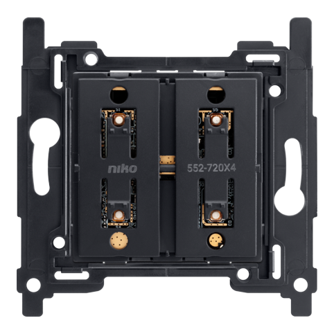 [NIK-552-72004] DRAADLOZE SCHAKELAAR MET BATTERIJ, VIERVOUDIG, ZIGBEE®