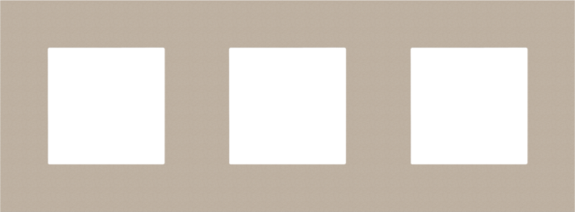 [NIK-157-76700] DRIEVOUDIGE AFDEKPLAAT MET 71MM CENTERAFSTAND