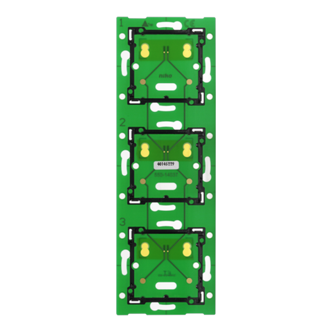 [NIK-550-14037] DRIEVOUDIGE VERTICALE MUURPRINT VOOR NIKO HOME CONTROL