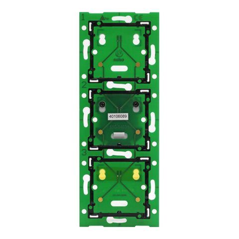 [NIK-550-14031] DRIEVOUDIGE VERTICALE MUURPRINT VOOR NIKO HOME CONTROL
