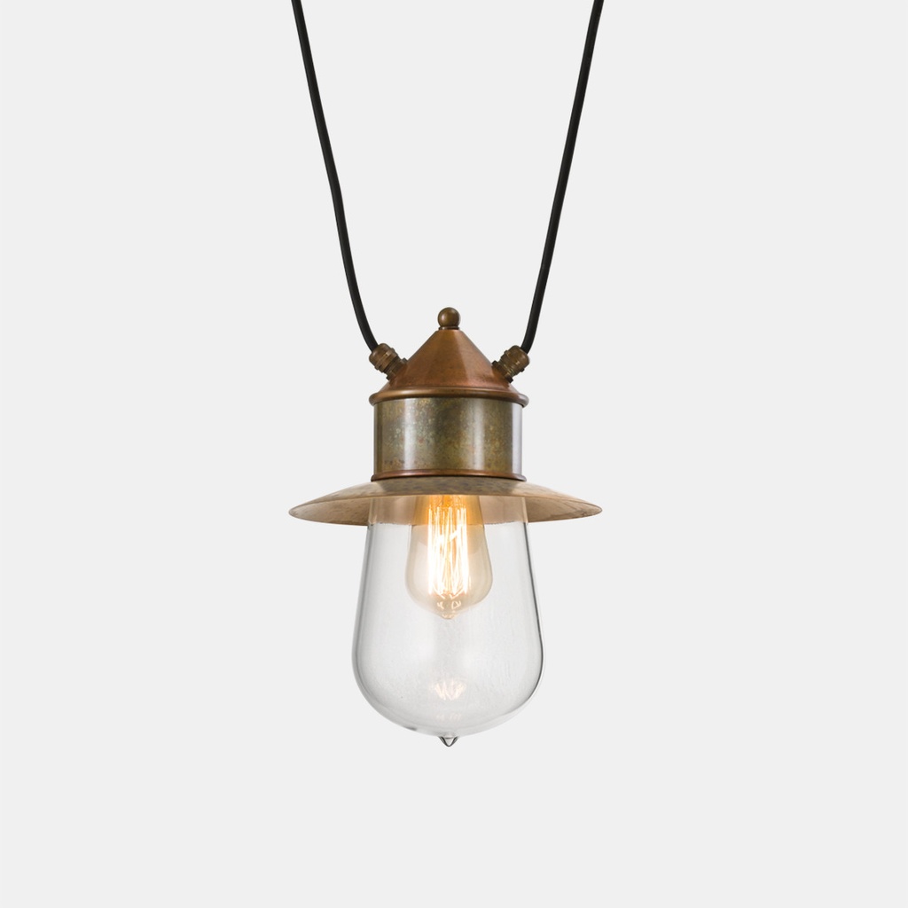 [ILF-270.12.ORT] DROP SUSPENSION C/CAPPELLO WITH 2 CABLES MT.3